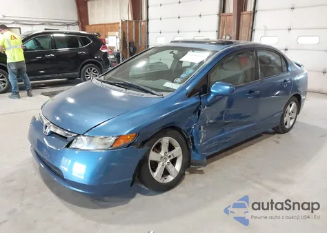 2006 Honda Civic Ex из США, поврежденный, VIN 1HGFA16816L068729